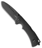 Fox Knives PM-3 Lockback Knife Black G-10 (3.5" Black)