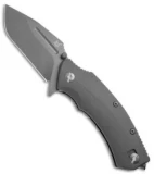Fox Knives FKMD B.R.I. Liner Lock Knife Black G-10 (3.125" Black)