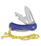 Fox Knives Sailors Knife Multi-Tool Blue FRN (3" Satin)