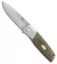 Fallkniven PXL Liner Lock Knife Green Micarta (3.5" Satin)