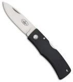 Fallkniven U2 Orion Lockback Knife Black Zytel (2.5" Satin Super Gold)