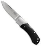 Fallkniven FH9 Black Hawk Lock Back Knife Black Micarta (2.625" Satin)