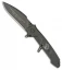 Extrema Ratio MF2 Col Moschin Liner Lock Knife Black Aluminum (3.375" Black)