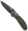 Benchmade Griptilian AXIS Lock Knife Olive Drab (3.45" Black)  D2