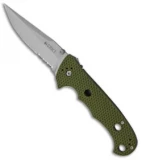 CRKT Hammond Cruiser Liner Lock Knife OD Green (3.75" Bead Blast Serr) 7914DG