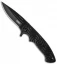 CRKT Acquisition Liner Lock Flipper Knife Black GRN (3.4" Black) 2037