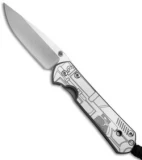 Chris Reeve Small Sebenza 21 Knife CGG Side Arm (3.625" Satin)