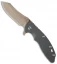 Hinderer Knives XM-18 3.5 Skinner Flipper Knife Gray G-10 (FDE Brown)