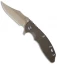 Hinderer Knives XM-18 3.5 Bowie Flipper Knife FDE Brown G-10 (Battle FDE)