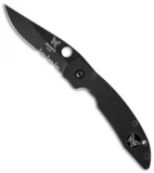 Rare Benchmade Mini AFCK 812SBT Liner Lock Knife (3.25" Black Serr)