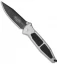Microtech Mini Socom Manual Knife Silver Aluminum (3.25" Black) 12/1998