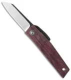 Hiroaki Ohta Knives OFF FK 5 Friction Folder Red Wood (2.125" Two-Tone)