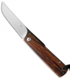 Kansei Matsuno Custom F031 Friction Folder Knife Cocobolo (2.625" Satin)