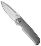Liong Mah SDC Slim Daily Carry Frame Lock Knife Titanium (3.75" Satin SW)