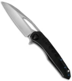 Marfione Custom Knives Sigil Flipper Knife DLC Titanium (3.5" Hand Satin)