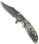 Hinderer Knives XM-18 3.5 Bowie Frame Lock Knife ACU Camo (Black SW)