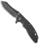 Hinderer Knives XM-18 3.5 Skinner Flipper Knife Black (Black SW)