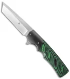 Jason Clark Tanto Frame Lock Flipper Knife Zr/DewCarta (3.7" Satin)