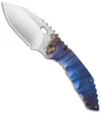 Dalibor Bergam Knives Draco Frame Lock Knife Titanium (3.5" Satin) 2016