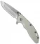 Hinderer Knives XM-18 3.5 Spanto Frame Lock Knife Sand G-10 (Stonewash)