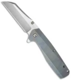 NCC Knives Valkyrie Flipper Framelock Knife Heat Ti (3.5" Two-Tone)