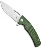 Kizer Vanguard Series Kyre Liner Lock Knife Green G-10 (3.5" Satin) V4484A2