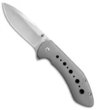 Kizer Matsuoka Kala Flipper Knife Titanium (3.75" Satin) Ki4479