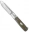 Fallkniven GP Gentleman's Pocket Knife Green Micarta (3" Satin) GPGM