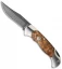 Boker Scout Lock Back Knife Amboina Wood (3.125" Damascus) 112032DAM