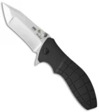 HTM Kirby Lambert Snap Tanto Spring Assisted Knife Black (3.5" Satin)