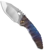 Dalibor Bergam Knives Draco Integral Frame Lock Knife Titanium (3.5" Satin)