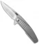 Brous Blades Insight Flipper Knife Titanium (3" Satin)