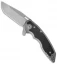 Jake Hoback Knives A15 UHEP Flipper Knife Titanium/G-10 (3.75" Stonewash)