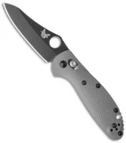 Benchmade Mini Griptilian AXIS Lock Knife Gray/Blue G-10 (2.91" Black) 555BK-1