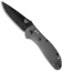 Benchmade Griptilian AXIS Lock Knife Gray/Blue G-10 (3.45" Black) 551BK-1