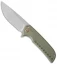 Ferrum Forge N-TAC Flipper Knife Green/Slide Titanium (3" Stonewash)