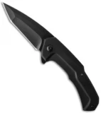 Brous Blades Dynamic Flipper Frame Lock Knife (3.5" Blackout)