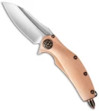 Marfione Custom Matrix Knife Copper Handle (Mirror Polish) 11/2015