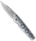 Mcusta Kamon Matsuba Liner Lock Knife (2.875" Damascus) MC-0095D