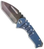 Medford Praetorian Ti Frame Lock Knife Blue Ano Titanium (3.75" Vulcan) MKT