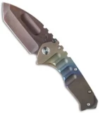 Medford Praetorian Ti Frame Lock Knife Custom Ano Titanium (3.75" Vulcan) MKT