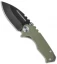 Medford Micro Praetorian G Knife OD Green G-10/Flame (2.875" Black) MKT