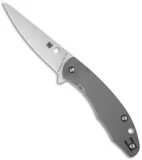 Spyderco Mantra 2 Flipper Knife Titanium (3.2" Satin) C203TIP