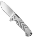 Andre de Villiers Mid-Tech TrailBoss Knife Arrow Titanium (3.875" Satin) AdV