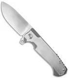 Andre de Villiers Mid-Tech TrailBoss Knife Titanium (3.875" Satin) AdV