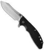 Hinderer Knives XM-24 Skinner Flipper Knife Black (4" Stonewash)