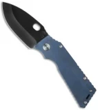 Medford TFF-1 Fat Daddy Frame Lock Knife Blue Titanium (4" Black PVD) MKT