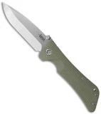 Southern Grind Bad Monkey Drop Point Knife OD Green G-10 (4" Satin)