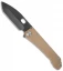 Medford 187DPT Knife Coyote G-10 (4.25" Black PVD) MKT