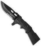 Boker Plus AK-15 Liner Lock Knife G-10 (3.50" Black Serr) 01KAL15